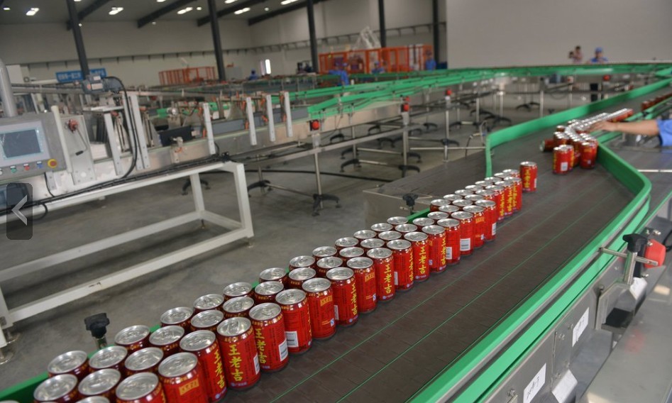 王老吉涼茶生產(chǎn)流水線 王老吉涼茶生產(chǎn)流水線