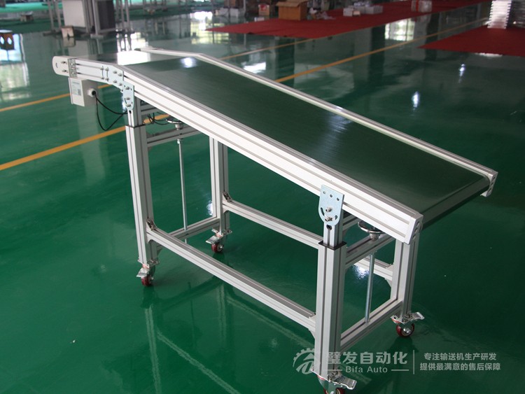 機械手配套標準高端帶平臺皮帶輸送機 機械手配套標準高端帶平臺皮帶輸送機